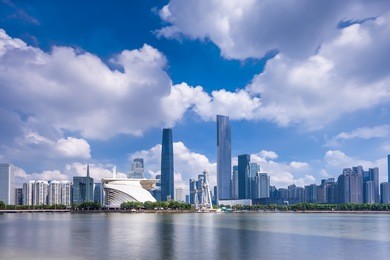 guangzhou beautiful city scenery