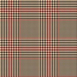 hounds-tooth seamless vector pattern. geometric print in brown and beige color
.  classical english background glen plaid (glenurquhart check) for fashion design.