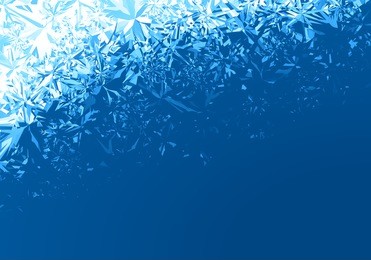 winter blue ice frost background. eps8. rgb global colors. one editable gradient is used for easy recolor