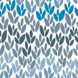 vector flower pattern. colorful seamless botanic texture, detailed flowers illustrations. doodle style, spring floral background