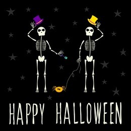 happy halloween card template. abstract halloween pattern for design card, modern party invitation, event poster, gift album, holiday menu, t shirt, bag print etc.