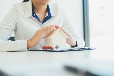 insurance home house life car protection protect concepts