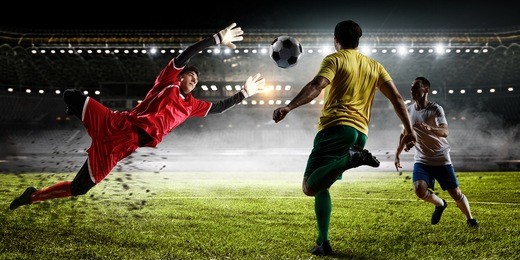 soccer best moments. mixed media