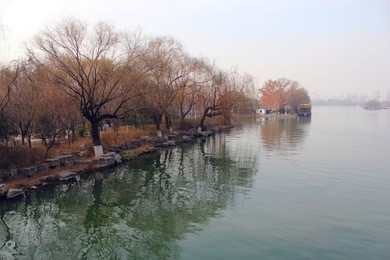 daming lake, jinan, shandong province, china