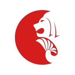 creative singapore lion icon