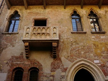 casa di giulietta. juliet`s house. verona, italy