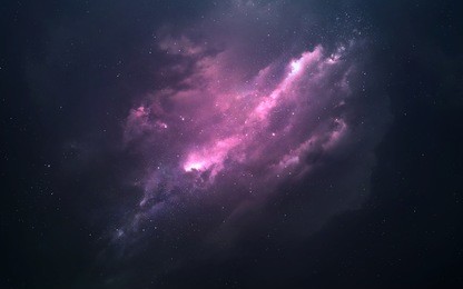 nebula somewhere in milky way. deep space image, science fiction fantasy in high resolution ideal for wallpaper and print. elements of this image furnished by nasa