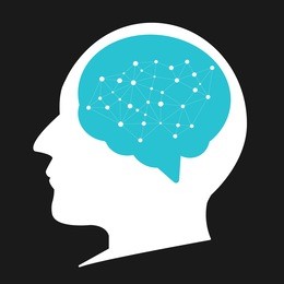 machine learning brain cells intelligence knowledge human concept vector illustration