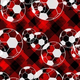 seamless pattern grunge design. sport background with soccer balls and watercolor effect. textile print for bed linen, jacket, package design, fabric and fashion concepts.