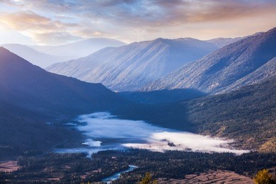 mountains in kanas of china
