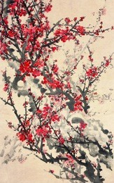 plum blossom -traditional chinese painting.