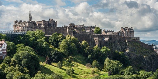 edinburgh castle.