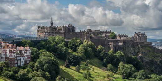 edinburgh castle.