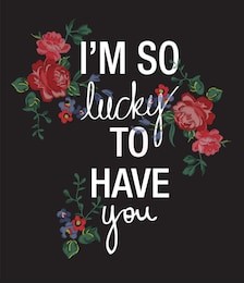 embroidery for fashion with slogan. hand drawing. t-shirt printing