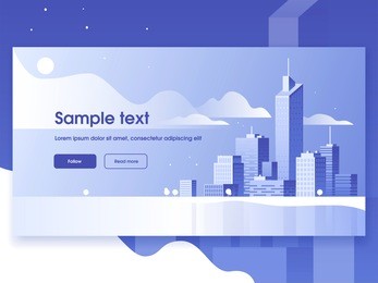 city landscape. modern architecture, buildings, skyscrapers. flat vector illustration. 3d style.