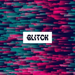 glitched abstract seamless pattern with distortion effect. digital decay, signal error, television fail. colorful pixel mosaic background for print poster, brochure cover, website and other projects
