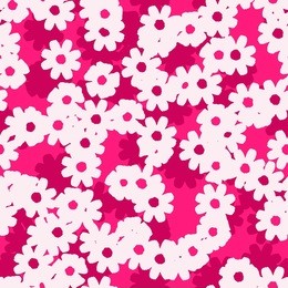 seamless floral pattern in vector