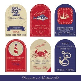 decorative nautical set