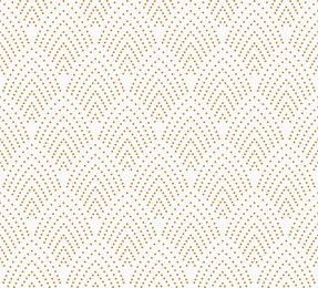 vector vintage art deco seamless pattern. wavy texture with circles. retro stylish background.