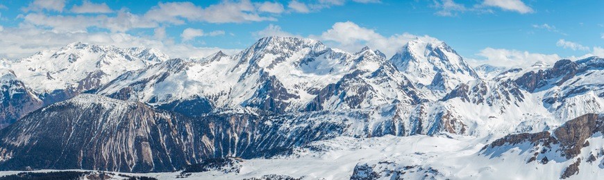 mountain ridge in france alps