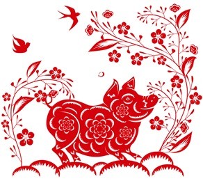 happy  chinese new year  2019 year of the pig  lunar new year