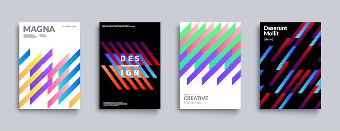 	
dynamic geometric covers set. cool minimal design. eps10 vector.