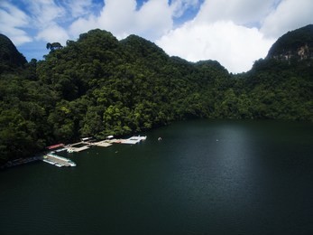 'tasik dayang bunting' or 'dayang bunting lake' is a famous place in langkawi island, kedah state, malaysia.