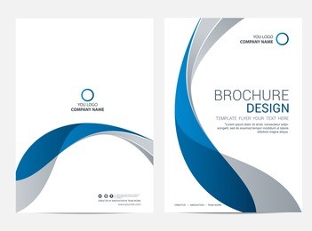 brochure template flyer background for business design