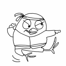 卡通鸡 功夫 - 站酷海洛 - 正版图片,视频,字体,音乐素材交易平台