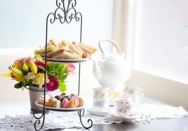 traditional english tea, high tea
