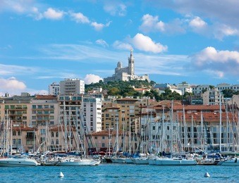 the old sea-port of marseille