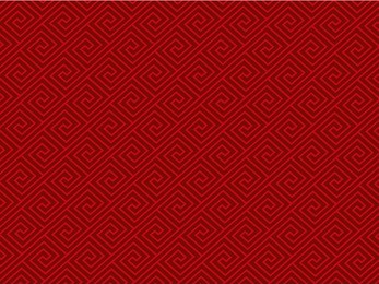red chinese oriental pattern 