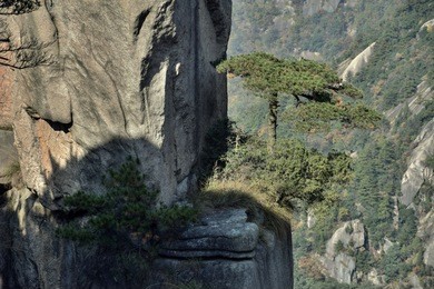 mount jiuhua, nine glorious mountains, is one of the four sacred mountains of chinese buddhism located in qingyang county in anhui province in china.  