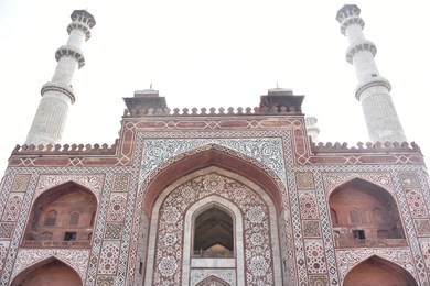 akbar's tomb, sikandara, agra