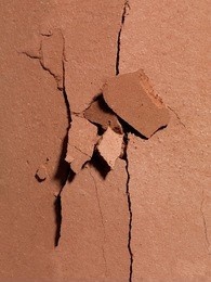 brown eyeshadow crushed in the middle