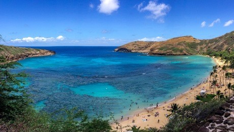 hanauma bay, honolulu, hawaii