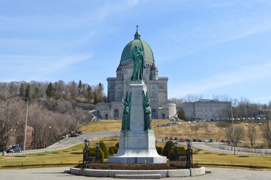 saint joseph's oratory of mount royal located in montreal is canada's largest church