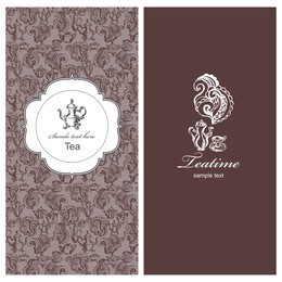 teatime vintage banners