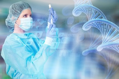 portrait of female nurse