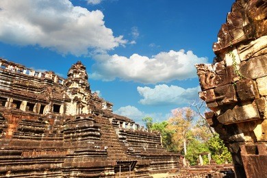 ta keo temple in angkor wat, cambodia
