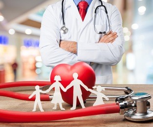 concept of a healthy family