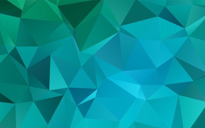 light blue vector abstract polygonal background. modern geometrical abstract illustration with gradient. the completely new template can be used for your brand book.