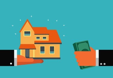 mortgage concept. money and house. saving and investing money concept. future financial planning concept. insurance, credit cards, mortgages and banking service