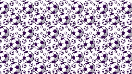 football seamless pattern design template
