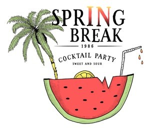 illustration sketch tropical fresh fruits vector graphic for t shirt print