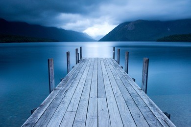 rotoiti lake - nelson lakes national park, new zealand