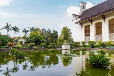 dutch field of honor menteng pulo in  jakarta, java island, indo