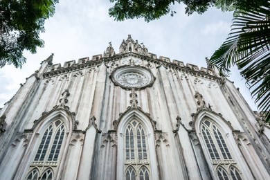 st. paul's cathedral, kolkata, india
