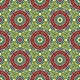 abstract seamless pattern ornamental. festive colorful background design. geometrical ethnic tribal print ornament