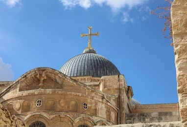 church of the holy sepulchre. jerusalem. israel